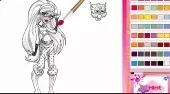 Dibujos Monster High para colorear