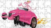 El rompecabezas con el Pantera Rosa | (Pink Panther Car) | El juego online gratis | Mahee.es