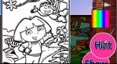 Colorear a Dora