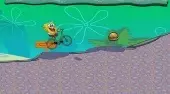 Spongebob en la bici