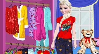 Elsa Pajama Party