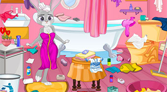 Judy Hopps Bathroom Cleaning