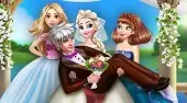 Elsa Wedding Photo Dress Up