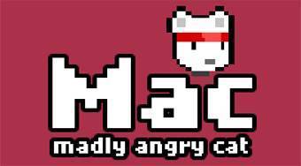 Mac Madly Angry Cat