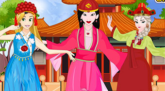 Princesses Chinese Folk Dance