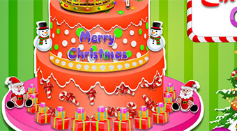Princess Christmas Cake
