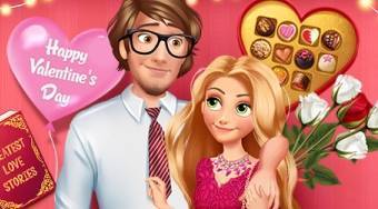 Rapunzel Be My Valentine - Game | Mahee.com