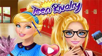 Cinderella And Barbie Teen Rivalry