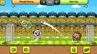 Puppet Soccer Zoo - online game | Mahee.com