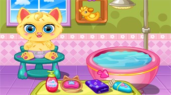 Play Pet Newborn Baby game online