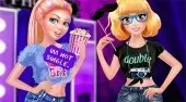Cutezee and Super Barbie BFF Night
