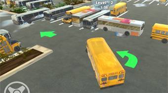Bus Master Parking 3D - online game | Mahee.com
