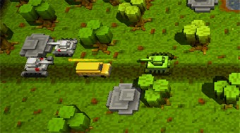 Voxel Tanks 3D - online game | Mahee.com