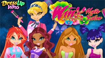 Winx Club Hair Salon | Free online game | Mahee.com