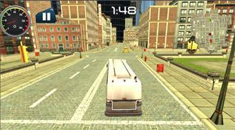 High Bus Driver Simulator | Free online game | Mahee.com