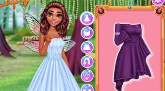 Princesses Visiting Fairyland - online game | Mahee.com