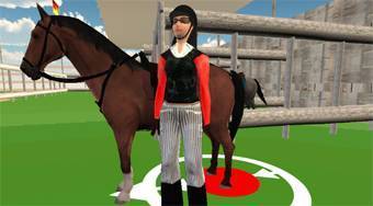 Horse Jumoing Show | Free online game | Mahee.com