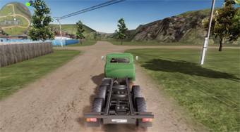 Truck Driver Easy Road | Free online game | Mahee.com