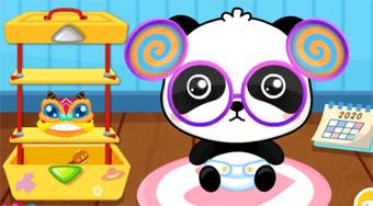 Baby panda Care - online game | Mahee.com