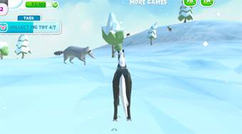 Winter Horse Simulator 3D - el juego online | Mahee.es
