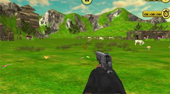 Frenzy Chicken Shooter 3D | Free online game | Mahee.com