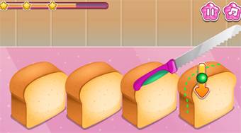 Yummy Toast - online game | Mahee.com