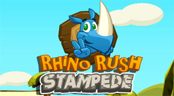 Rhino Rush Stampede | Mahee.com