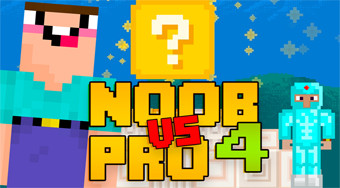 Noob vs Pro 4 Lucky Block | Free online game | Mahee.com